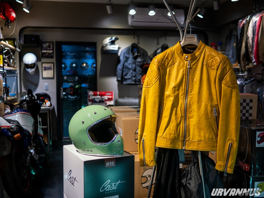 Belstaff outlaw yellow on sale